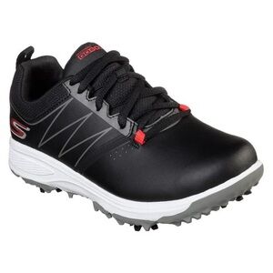 Juniors SKECHERS Go Golf Blaster Golf Shoes- Black/red. Size 6